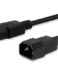 Câble de rallonge d'alimentation Equip C13 à C14 mâle / femelle 1,8m noir