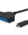 Adaptateur Equip USB-C mâle vers SATA mâle
