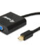 Adaptateur Mini DisplayPort mâle vers VGA femelle de Equip
