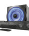Trust Gaming GXT 668 Tytan Soundbar 2.1 60W avec Subwoofer 30W - Eclairage LED - Télécommande - Sortie optique et Jack 3.5mm - Couleur noire