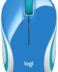 Logitech M187 Wireless Mouse 1000dpi - 3 Boutons - Utilisation Ambidextre - Couleur Bleu