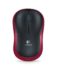 Logitech M185 Wireless Mouse 1000dpi - 3 Boutons - Utilisation Ambidextre - Couleur Noir/Rouge