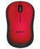 Logitech M220 Silent Wireless Mouse 1000dpi - Silent - 3 Buttons - Ambidextre Use - Color Red