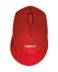 Logitech M330 Silent Plus Wireless Mouse 1000dpi - Silent - 3 Buttons - Right Handed - Color Red