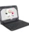 Approx 10.1" Tablet Case with Keyboard USB Black
