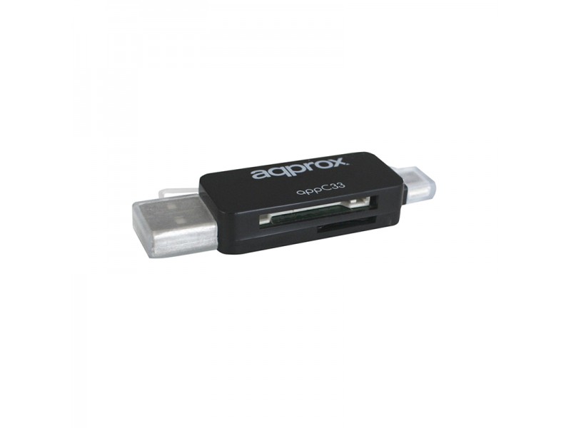 Adaptateur de carte OTG SD/Micro SD vers USB/Micro USB Approx