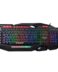 Scorpion KG760 USB Gaming Keyboard - Rétro-éclairage RGB - 8 Touches de jeu - 26 Touches anti-hosting - Câble tressé de 1.60m