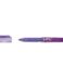 Stylo gel effaçable Pilot Frixion Point - Pointe aiguë fine 0,5 mm - Trait de 0,25 mm - Grip ergonomique - Couleur violet