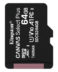 Carte Micro SDXC Kingston 64Go Classe 10 100MB/s Canvas Select Plus + Adaptateur SD