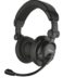 Casque Trust Como avec microphone - Design pliable - Microphone flexible - Bandeau réglable - Câble de 2,5 m - Couleur noire