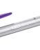 Stylo à bille Bic Cristal Fun - Stylo à bille de 1,6 mm d'épaisseur - Encre à base d'huile - Couleur violette