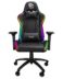 Fauteuil de jeu Talius Camaleon - Éclairage RGB - Accoudoirs réglables 4D - Inclinaison réglable jusqu'à 180º - Coussin lombaire et cervical - Mécanisme papillon - Roues silencieuses en polyuréthane - Piston à gaz de classe 4 - Base en aluminium - Poids max. 120 kg