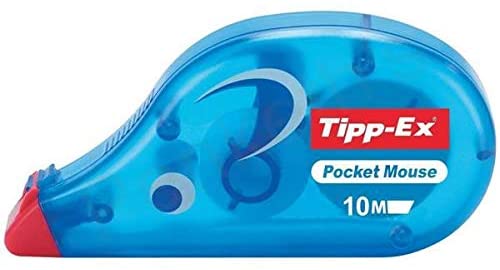 Ruban correcteur pour souris de poche Tipp-Ex 4,20 mm x 10 m – très  résistant – écriture instantanée – capuchon protecteur – ECI-Solutions