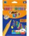 Bic Kids Evolution Stripes Boîte de 18 crayons de couleur assortis - Fabriqués en résine - Pointe ultra résistante - Mine pigmentée 3,20 mm