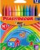 Bic Kids Plastidecor Boîte de 12 crayons de cire - Extra fort - Pointe facile à enlever - Pas de bavure