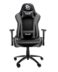 Fauteuil lézard Talius Gaming - Accoudoir réglable en 2D - Inclinaison réglable jusqu'à 180º - Coussin lombaire réglable - Coussin pour le cou - Mécanisme papillon - Roues en nylon - Piston à gaz de classe 4 - Base en aluminium - Poids maximal - Couleur noir/gris. 120kg - Couleur Noir/Gris