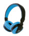 Casque d'écoute Talius HPH-5005 avec microphone - Bandeau réglable - Coussinets d'oreille - Mains libres - Câble de 1,20 m - Bleu/Noir - Couleur Bleu/Noir