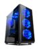 L-Link Avatar ATX Case - Verre trempé - 2x SSD/HDD 3.5" - 3x SSD/HDD 2.50" - 6 ventilateurs LED inclus - USB 3.0, USB 2.0