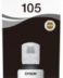 Epson 105 Black - Bouteille d'encre pigmentaire originale C13T00Q140