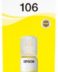 Epson 106 Yellow - Bouteille d'encre originale C13T00R440