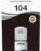Epson 104 Noir - Bouteille d'encre originale C13T00P140