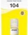 Epson 104 Yellow - Bouteille d'encre originale C13T00P440