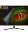 KeepOut Moniteur de jeu LED 32" - Full HD 1080p - 16:9 - Angle de vue 178º - Haut-parleurs arrière - Réponse 4ms - HDMI, VGA, Audio Jack 3.5mm - VESA 75x75 mm