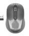 NGS Haze Wireless USB Mouse 1600dpi - 3 Boutons - Utilisation ambidextre - Couleur Gris/Noir