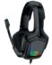 Casque de jeu Keep Out HX601 avec microphone pliable - éclairage RGB - connexion jack 3,5 mm - compatible avec Smartphone, PC, PS4, PS5 et Xbox One - couleur noire