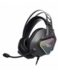 KeepOut HXPRO+ Casque de jeu avec microphone Flexible USB 2.0 - Son 7.1 - Eclairage RGB - Bandeau réglable - Haut-parleurs 53mm - Câble de 2m - Couleur noire