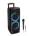 NGS Wild Jungle 1 Bluetooth Speaker 200W - Double Subwoofer 5" - TWS - USB, Aux in - Illumination RGB - Microphone inclus - Autonomie jusqu'à 6h - Couleur noire