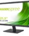 Hannspree Moniteur LED 21,5" Full HD 1080p - 16:9 - Angle de vue 176º - Réponse 5ms - HDMI, VGA et 3,5 mm - VESA 100x100 mm