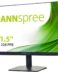 Hannspree Moniteur LED 21,5" Full HD 1080p - 16:9 - Angle de vue 178º - Réponse 4ms - Haut-parleurs 2W - HDMI, DP, VGA et 3,5 mm - VESA 100x100 mm