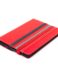 NGS Duo Tablet Case for 7" to 8" Tablets - Reversible - Anti-dérapant - Doublure intérieure souple - Fermeture par bande élastique - Couleur rouge/gris
