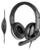 NGS Vox800 USB Headset with Microphone - Microphone pliable - Coussinets d'oreille rembourrés - Bandeau réglable - Contrôle du câble - Câble de 1,80 m - Couleur noire