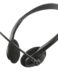 Trust Primo Chat Headphones avec Microphone - Contrôle du volume - Bandeau réglable - Jack 3.5mm - Noir