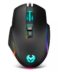 Krom Keos Gaming Mouse USB 6400dpi - 7 Boutons Configurables - Illumination Arc-en-ciel RGB - Utilisation pour droitier - Couleur Noir
