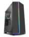 Nox Infinity Neon Semitower Case ATX, Micro ATX et ITX - verre trempé - éclairage ARGB - 2x SSD 2.5" - 2x HDD 3.5" - USB 3.0, USB 2.0 - supporte le refroidissement liquide - ventilateur ARGB 120 mm inclus - jusqu'à 6 ventilateurs