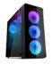 Boîtier tour Nox Hummer TGX Rainbow E-ATX, ATX, Micro ATX et Mini ITX