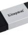 Kingston DataTraveler 80 USB Flash Drive Type C 64GB - USB-C 3.2 Gen 1 - 200 MB/s Read - With Lid - Metal Design (Flash Drive)