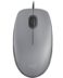 Logitech M110 Silent USB Mouse 1000dpi - 3 Boutons - Silencieux - Utilisation Ambidextre - Câble de 1.80m - Couleur Gris