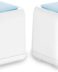 Talius WiFi Mesh System Mesh Pack 2 Appareils AC 1200 GigaLAN Dual Band - Capteur tactile - 1x LAN, 1x WAN - Couleur Blanc/Bleu