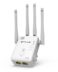Talius RPT12004ANT Répéteur WiFi Dual-Band AC1200 - WPS - 1x LAN, 1x LAN/WAN - 4 Antennes Omnidirectionnelles - Couleur Blanc