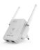 Talius REP-3002-ANT N300 WiFi Repeater - WPS - 1x LAN, 1x LAN/WAN - 2 Antennes Omni-directionnelles - Blanc