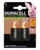Piles rechargeables Duracell NiHM C LR14 1,2V 3000mAh - préchargées - 2 unités
