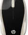 HP 200 Wireless Mouse 1000dpi - 3 Boutons - Ambidextre - Couleur Noir/Or
