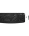HP 300 Pack Clavier USB sans fil avec repose-poignet + souris 1600dpi 3 boutons - utilisation ambidextre - Noir