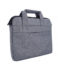 L-Link Portefeuille pour ordinateur portable jusqu'à 15,6" - rembourré - poche extérieure - fermeture à glissière - Gris