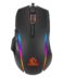 Scorpion G945 Gaming Mouse USB 10000dpi - 8 boutons programmables - Rétro-éclairage LED RGB - Utilisation pour droitiers - Câble de 1,80 m - Couleur noire
