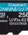 Carte Kingston 256GB UHS-I U3 V30 Class 10 170MB/s Canvas Go Plus Micro SDXC 256GB UHS-I U3 V30 Class 10 170MB/s Canvas Go Plus Micro SDXC avec adaptateur